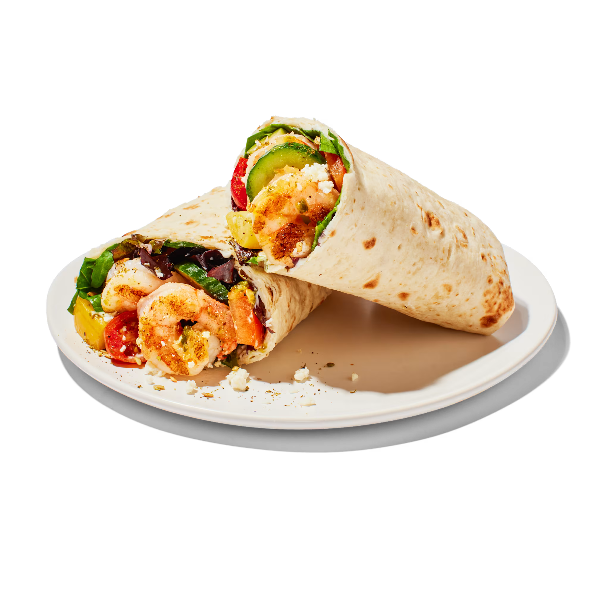 Citrus Grilled Shrimp Wrap