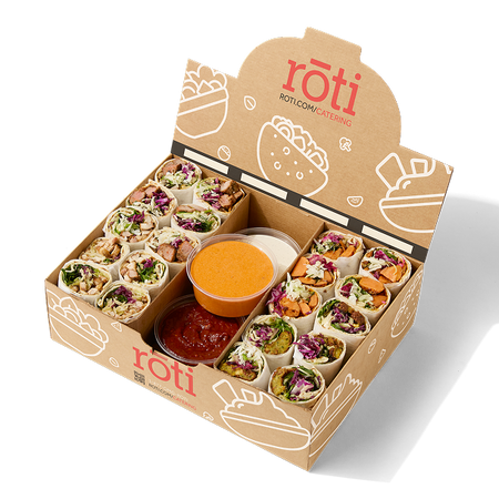 Lay Out Display Roti Catering – Rōti Modern Mediterranean