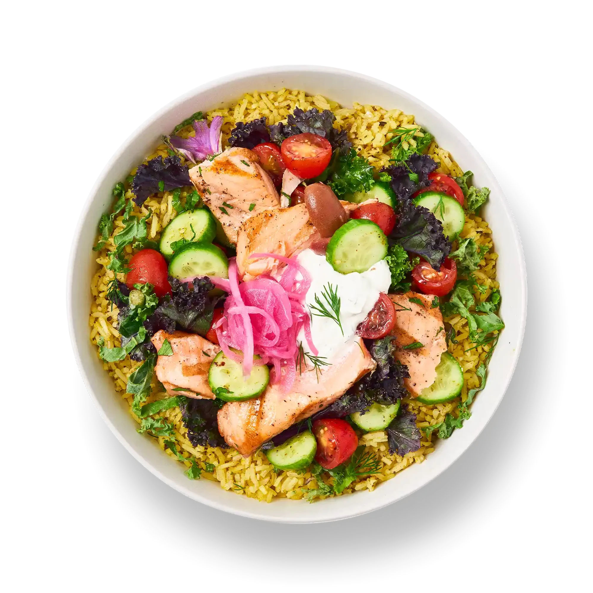 Salmon & Kale Bowl