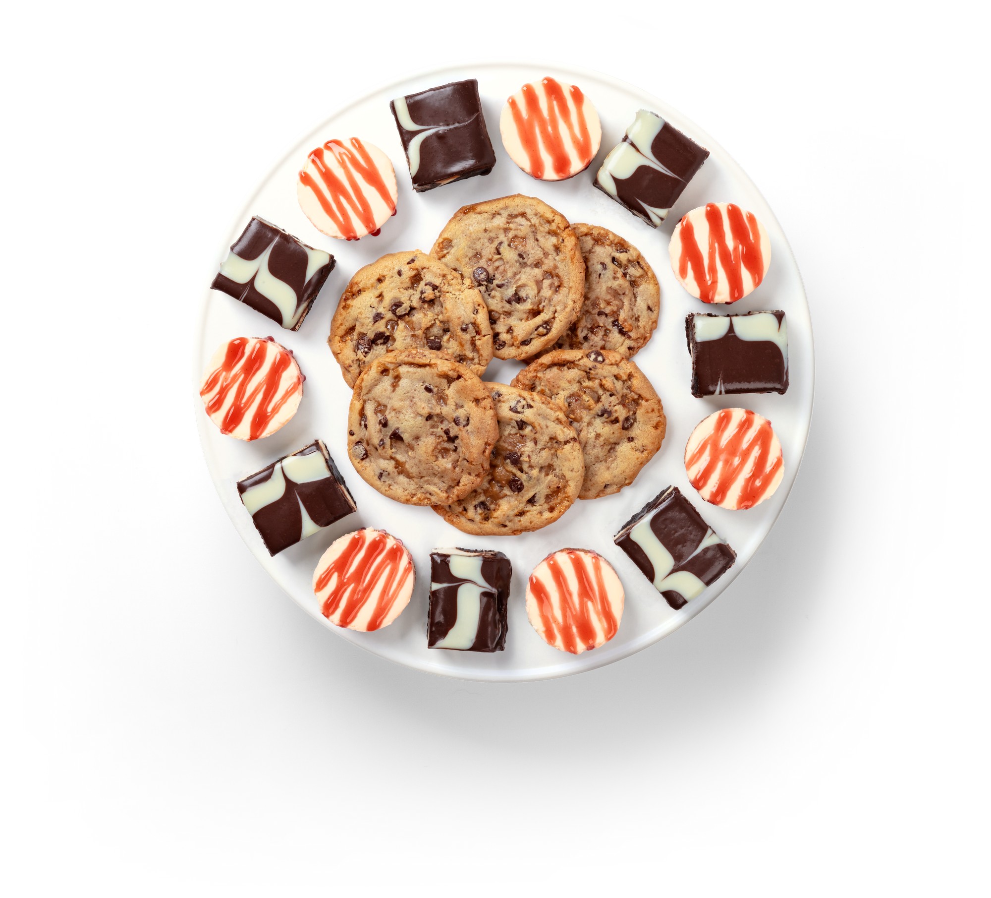 Triple Delight Dessert Platter